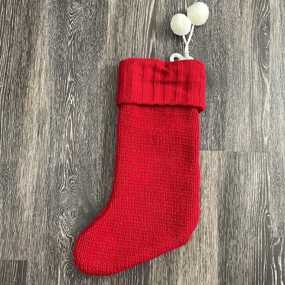 Lined Initial Z Christmas Stocking NWOT - Picture 2 of 5